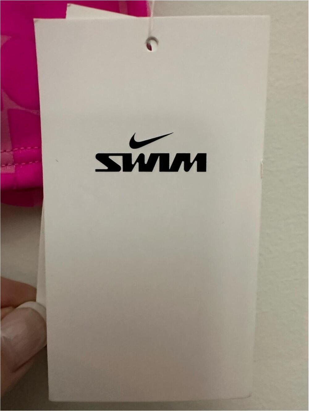 Nike Kids Pink Patterned Swim Bikini Set - Picture 4 of 7